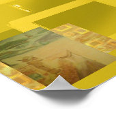 Picnic by the Seashore Concert Geometric ポスター (角)