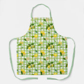  Picnic Citrus Mediterranean  Pattern  エプロン (正面)