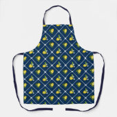  Picnic Citrus Mediterranean  Pattern  エプロン (正面)