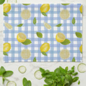  Picnic Citrus Mediterranean  Pattern  キッチンタオル (折り畳み)