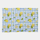  Picnic Citrus Mediterranean  Pattern  キッチンタオル (横)