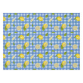 Picnic Citrus Mediterranean Pattern テーブルクロス (正面(横))