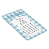 Picnic Cucumber Sandwich Recipe Magnet マグネット (右側)