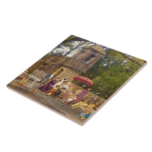 Picnic en la Quinta da Regaleira タイル (側面)