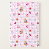 Picnic Gingham Pink ノートブック (裏面)