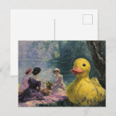 Picnic With the Giant Duck ポストカード (正面/裏面)
