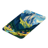 PIcos de Europa Spain Travel マグネット (左側)