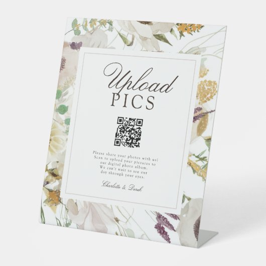  PICS HAPPEN! Modern Spring Wedding Gallery 台座サイン (正面)