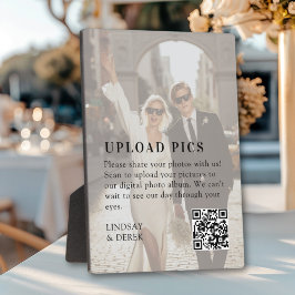 PICS HAPPEN!QRコード 結婚式写真ギャラリー フォトプラーク