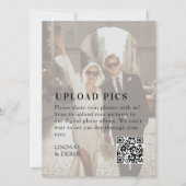 PICS HAPPEN!QR Code Bold Photo Wedding Gallery (正面)