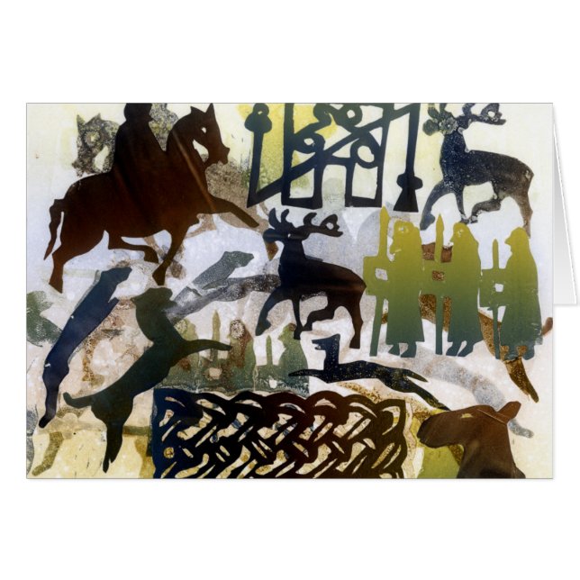Pictish記号および綴じひも (正面横)