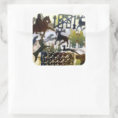 Pictish記号および綴じひも スクエアシール (バッグ)