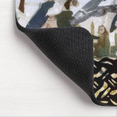 Pictish記号および綴じひも マウスパッド (コーナー)