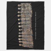 Pictographs, Cara Pintada，ソノラ，メキシコ フリースブランケット (正面)