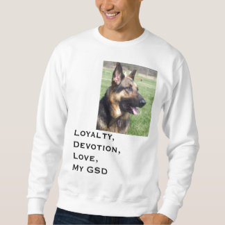 Picture_0317のロイヤリティ、献身、愛、私のGSDLuc… スウェットシャツ