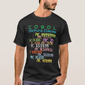 Picture Clause in Cobol Programming  Tシャツ (正面)