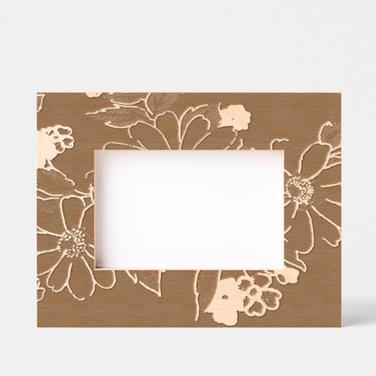 PICTURE FRAME DECORATION STYLE AND DESIGN レーザー彫刻フレーム (正面)