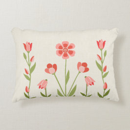 Picture Perfect Garden Floral  – Sage & Blush アクセントクッション