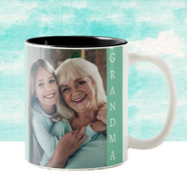 Picture perfect gift for Grandma Two-Tone Coffee M ツートーンマグカップ