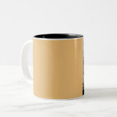 Picture perfect gift for Grandpa ツートーンマグカップ (正面左)