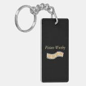 Picture Worthy Acrylic Keychain キーホルダー (正面左)