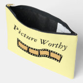 Picture Worthy Print Cut Sew Bag アクセサリーポーチ (見開き)