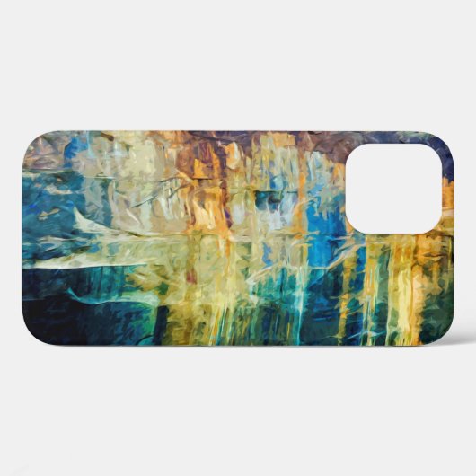 Pictured Rocks National Lakeshore抽象芸術Photo C Case-Mate iPhoneケース (裏面 (横))