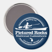 Pictured Rocks NLS (SK) マグネット (正面/裏面)