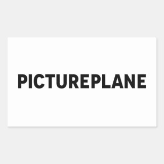 PICTUREPLANE – ロゴ 長方形シール