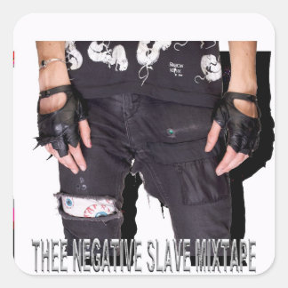 PICTUREPLANE - 'THE NEGATIVE SLAVE MIXTAPE' スクエアシール