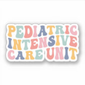 PICUナースギフト、小児集中装置気に シール (正面)