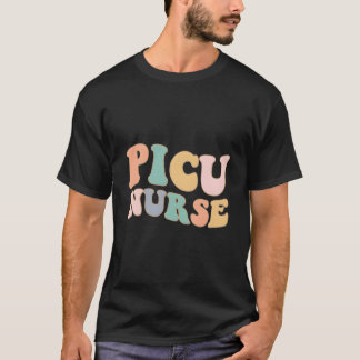 PICU看護師 小児集中治療室 PICU看護 Tシャツ