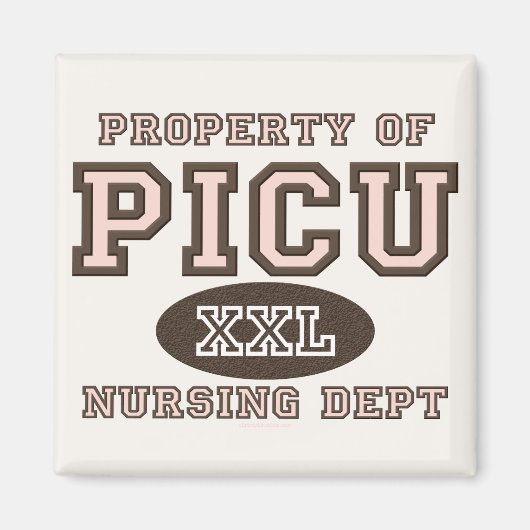 PICU看護部磁石の特性 マグネット (正面)