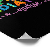 Picu Pediatric Nurse Dinosaurs Peds Nurse  ポスター (角)