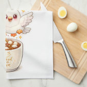 pidgy's coffee glitter v1 キッチンタオル (四つ折り)