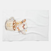 pidgy's coffee glitter v1  キッチンタオル (横)