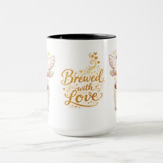 Pidgy's Coffee Glitter v1 マグカップ (中央)