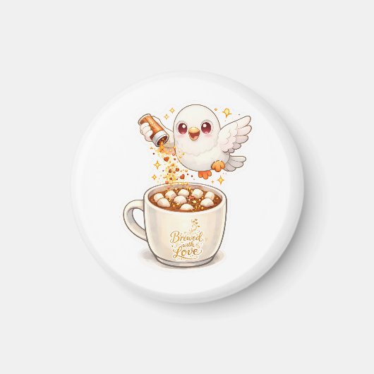 pidgy's coffee glitter v1  マグネット (正面)