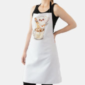 pidgy's coffee glitter v1 - All-Over Print Apron エプロン (インサイチュ)