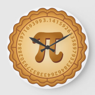 PIEの時間 ラージ壁時計