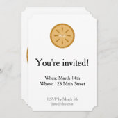 PIE = 3.14鏡招待状 招待状 (正面/裏面)