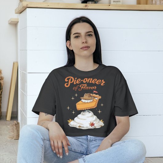 Pie-oneer of Flavor - Pumpkin Pie Thanksgiving トライブレンドTシャツ