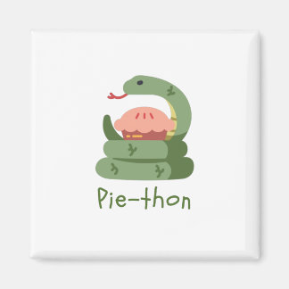 Pie-thon - Python Pun マグネット