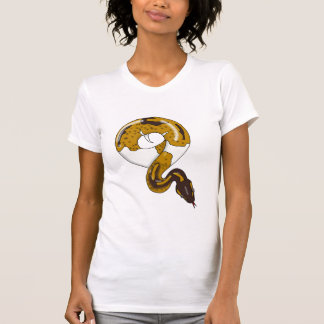 Piebaldの球の大蛇のワイシャツ Tシャツ