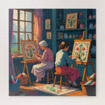 Piece by Piece-Stitch by Stitch Puzzle for Crafter