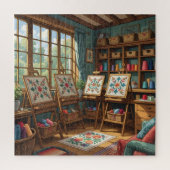 Piece by Piece-Stitch by Stitch Puzzle for Crafter ジグソーパズル (縦)