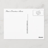 Piece in Downtown Miamiはがき ポストカード (裏面)