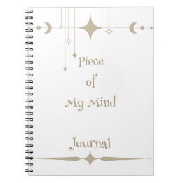 Piece of My Mind ノートブック