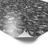 PiecedLayered 2x2 BandW フォトプリント (角)