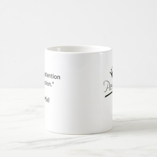 PieceWellQuote コーヒーマグカップ (中央)